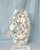 Wholesale metal flower vase souvenir
