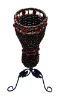 Wholesale Vase W/Metal Stand - A03392