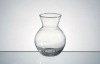 Wholesale clear glass flower vase