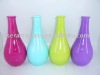 Wholesale color glass vase for home decoration