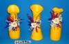 Wholesale ceramic 6" flower vase