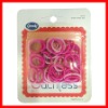 Wholesale pink ponytail in blister