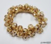 Wholesale Fashion Topaz Crystal Hair Holder, Ponytail Holder
