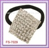 Wholesale Rhinestone Elastic Hair Band;Ponytail Holder;Hair Accessory