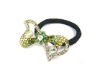 Wholesale New Hair Ponytail Band Holder Alloy Colorful Rhinestone