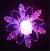 Wholesale Battery Operated christmas light, Father Christmas gift 15cm snowflake