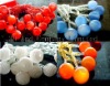 Wholesale 10L battery operate LED lights with ball shades christmas lights