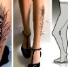 Flowers Tattoo Stockings - Sexy Ladies Lingerie
