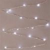 Wholesale LED Micro Light Strand-36"silver wire, battery operated,18 cool white LED lights