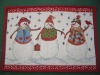 Wholesale christmas jacquard door mat tapestry doormat tapestry rug