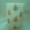 Wholesale Christmas Decoration Snowflake LED candle PS-2A6401-401