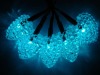 10L Battery Operated LED Lights with Heart Deco