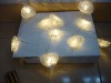 LED battery lights with (paper flowers)