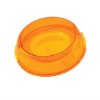 Transparent plastic bowl