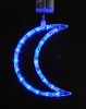 LED Battery Operated Motif Light-moon