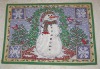 Wholesale christmas doormat,christmas tapestry door mat,jacquard rug