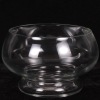 Wholesale Clear large glass bowl with bottom