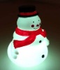Wholesale Factory price! Flashing snowman night light