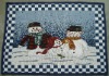 Wholesale Christmas jacquard rug, door mat,anti-slip floor mat