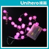 Wholesale Rose acrylic garland battery operated led string light