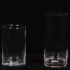 Wholesale High transparent clear cylinder glass vase