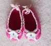 Crochet custom shoes