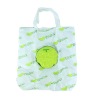 Wholesale lemon foldable resuable shopping grocery tote bag