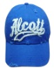 Destroyed baseball caps