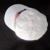 white baseball cap
