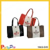 Wholesale 70-130gsm customized non woven tote bag for shopping / shopper
