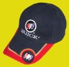 baseball cap with applique embroidered