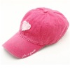 lovely heart baseball cap