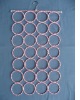 28 holes scarf hanger