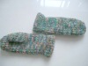 Wholesale lady's Knitted sports acrylic gloves/mitten