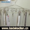 Wholesale Stainless steel hanger with clothespin