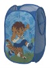 Wholesale Pop up Mesh polyester Laundry Basket Collapsible Laundry Bag
