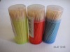 Wholesale wooden or bamboo toothpick in tube