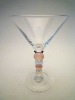 Wholesale Martini Cocktail Glass with Luster Beads
