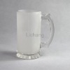Wholesale 2011 newest Sublimation Glass Beer Mug