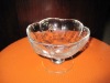 Wholesale Flower shape glass wine cup/clear glass cup/drinking glass cup
