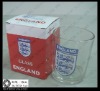 Wholesale England Football Sports Crystal Glass Cup