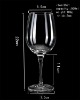 Wholesale 2010 fashion style wine glass/ glass vase/candle holder/glassware/glass crafts HOT sales RH-G-5011
