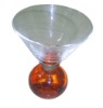 Wholesale red bubble ball Wine Glass