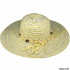 Wholesale fitted summer straw hat