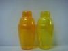 Wholesale 180ml black mini plastic cocktail shaker