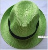 Wholesale Free shipping fedora straw hats ,summer straw hats,multi-color straw hats,moq 10pcs