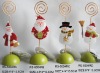Wholesale Christmas snow men & santa name card holder