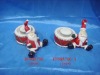 Wholesale ceramic santa candle holder