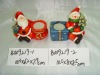 Wholesale santa claus pen holder of ceramics