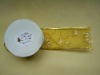 Wholesale gold flower style christmas ribbon ornament